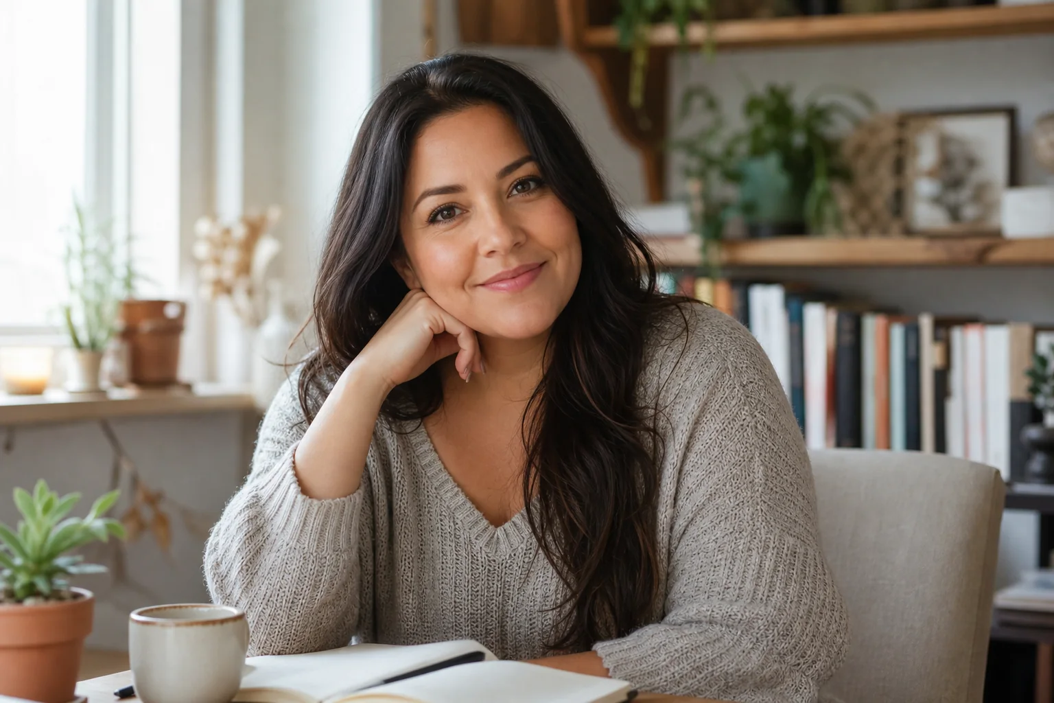 Portrait of Lena Ortiz, female author